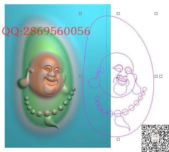 随形 佛公头_玉雕佛像挂件弥勒佛牌子佛头精雕图浮雕图